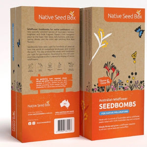 Native seed Box Australian native seeds seedbomb pollinator wildflower