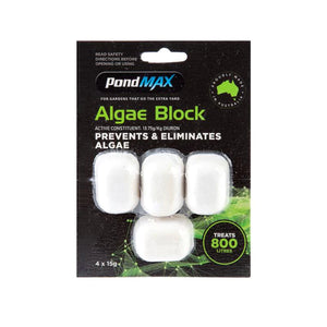 PondMAX algae block prevents eliminates algae in ponds
